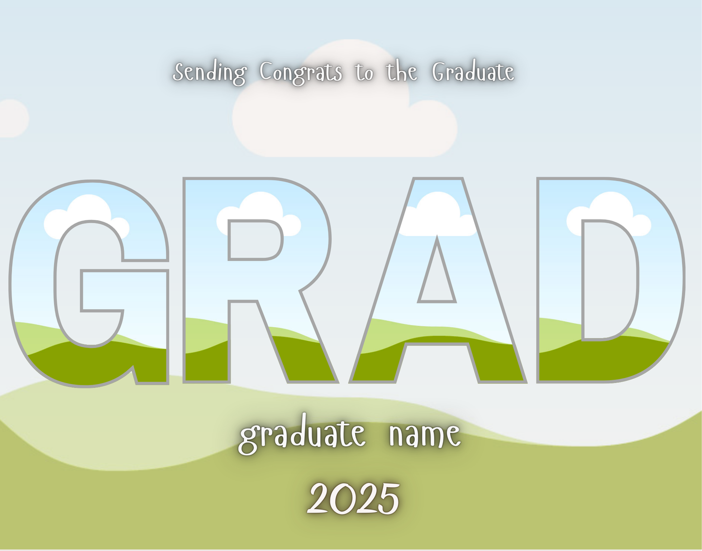 Free Editable GRAD Canva Design