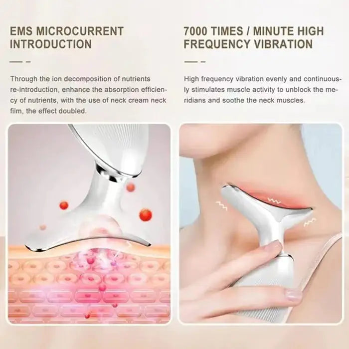 Tri Mode Lifting And Firming Facial Massage Device