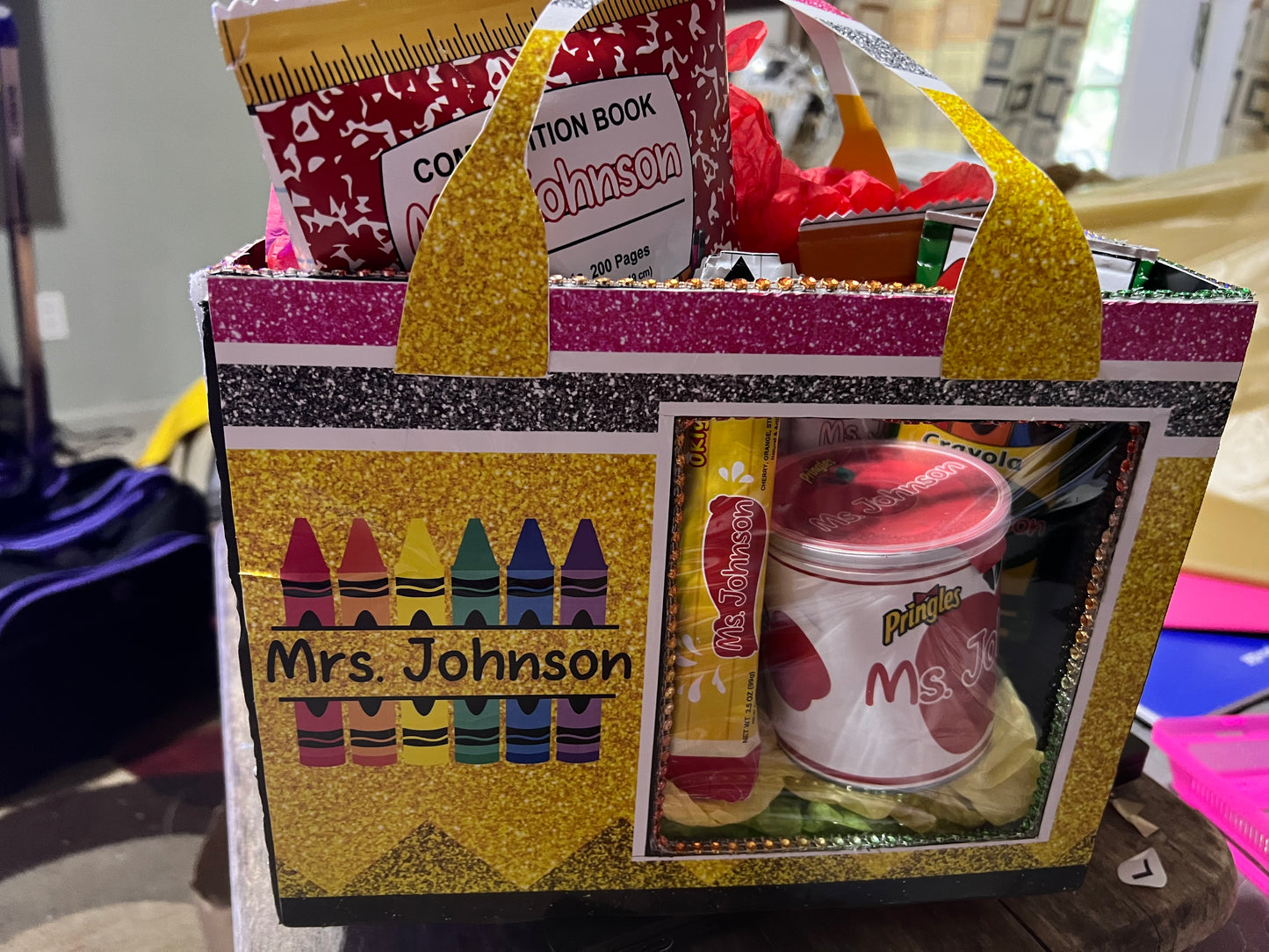 Teacher Appreciation Digital Purse Design Template
