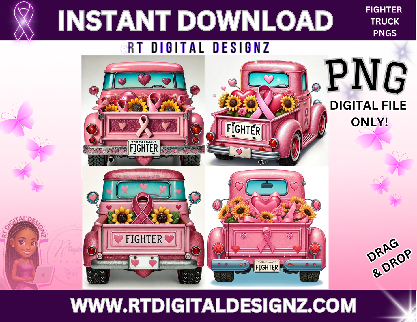 AI Images (Disease Awareness) - Truck Fighter Designs