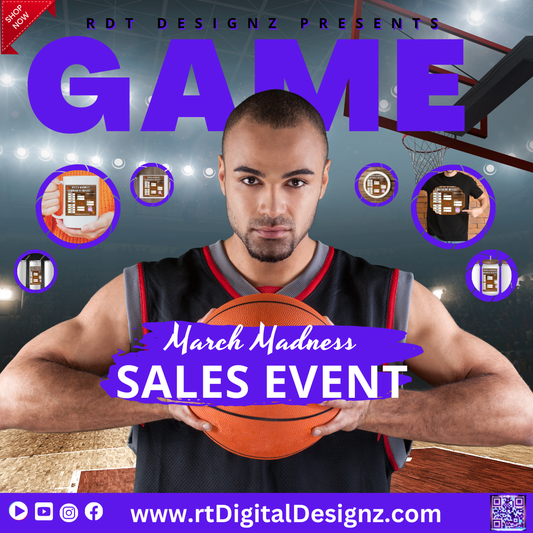 FREE March Madness Flyer Template