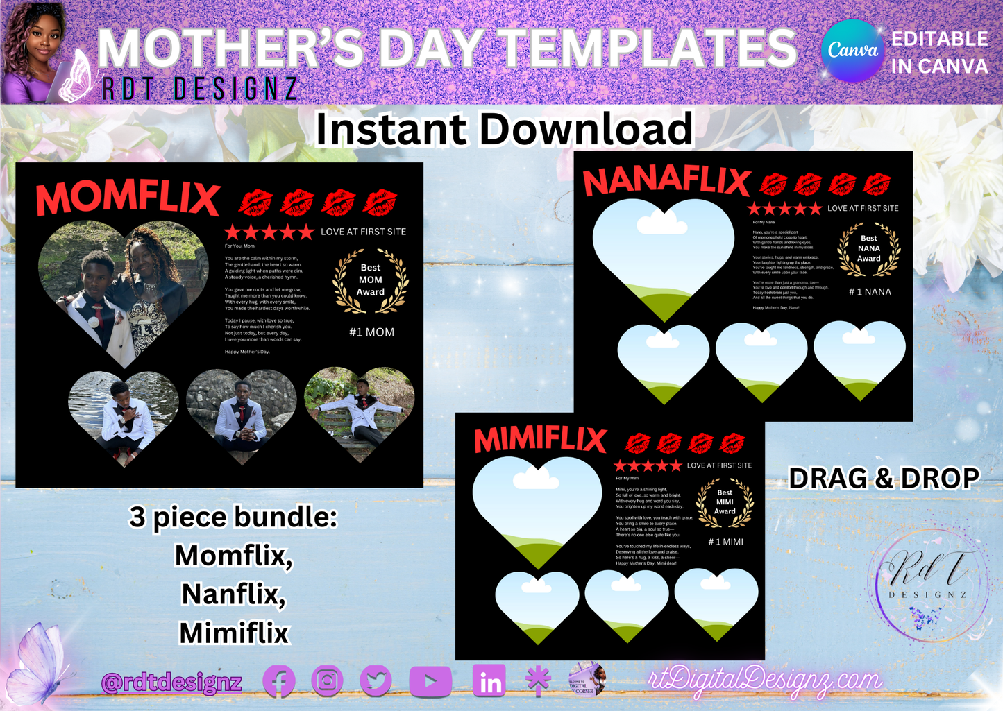 Momflix Editable Design Bundle (3)
