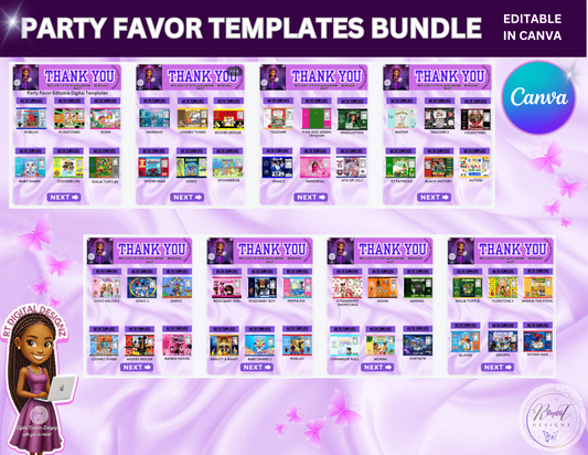 Party Favors Digital Bundle Kit