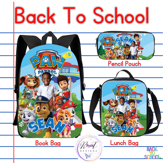 Back to School Template (Paw Patrol)