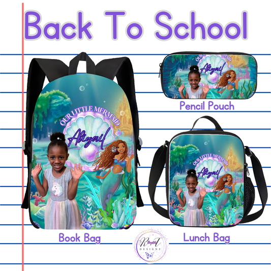Back to School Template (Little Mermaid)