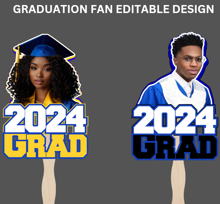 GRAD Fan Editable Designs – RT Digital Designz