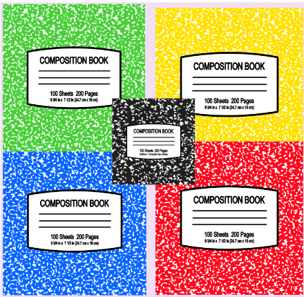 Teacher Digital Designs (Composition Notebooks)