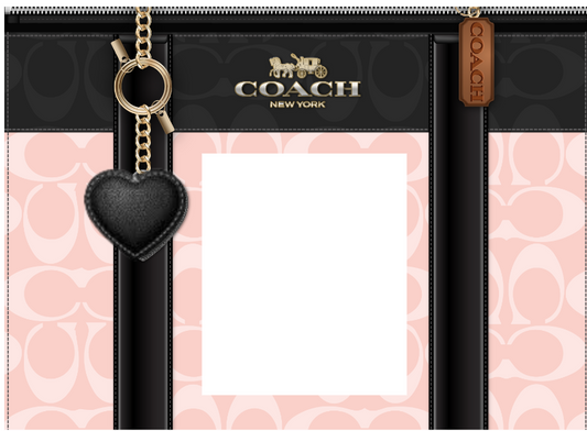 Mother's Day Coach Purse Design Template (PINK)