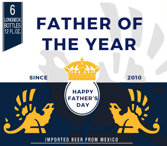 Fathers Day Party Favor Beer Pack Design Bundle (PNG)