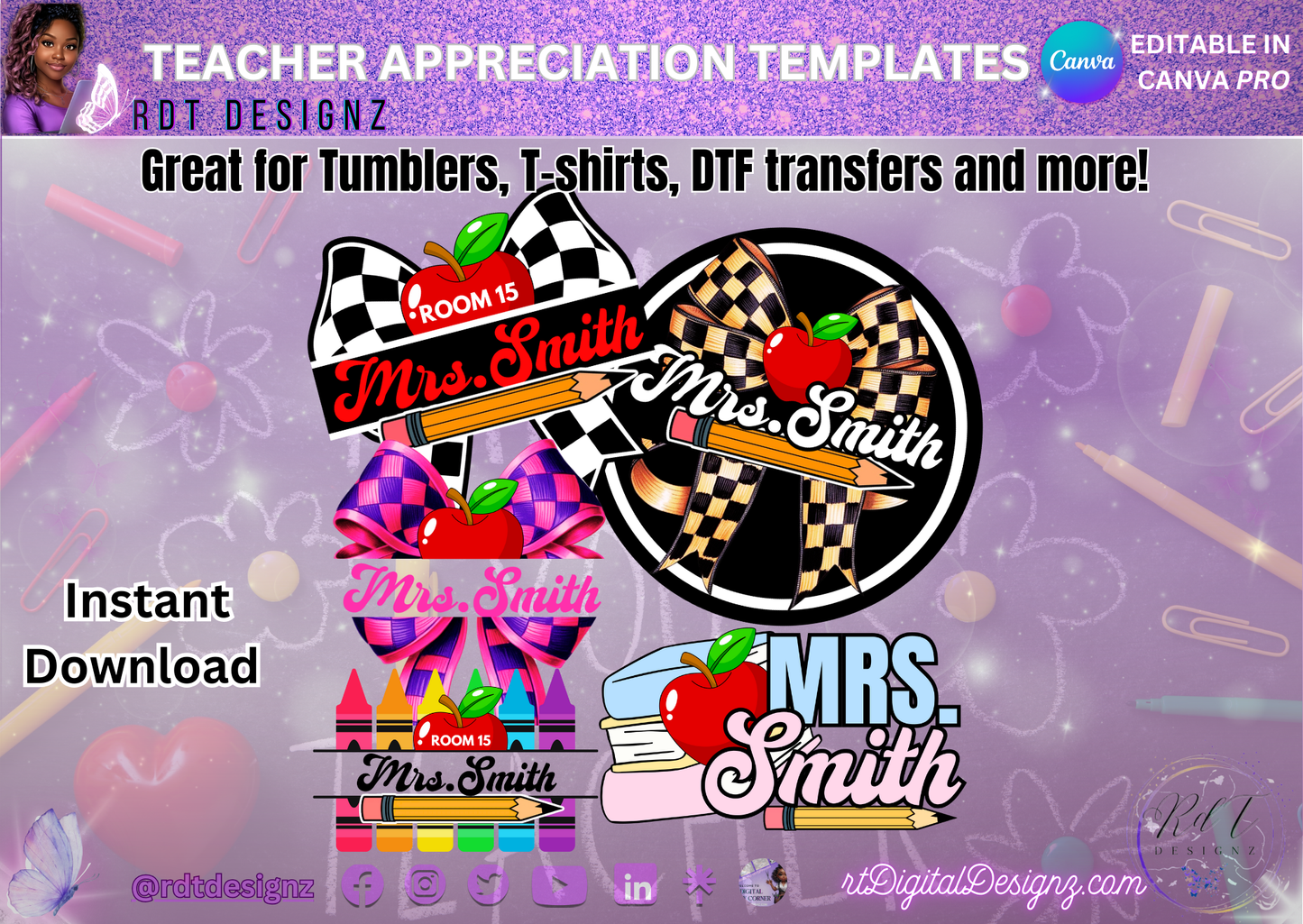 Teacher Appreciation Designs