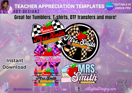Teacher Appreciation Designs