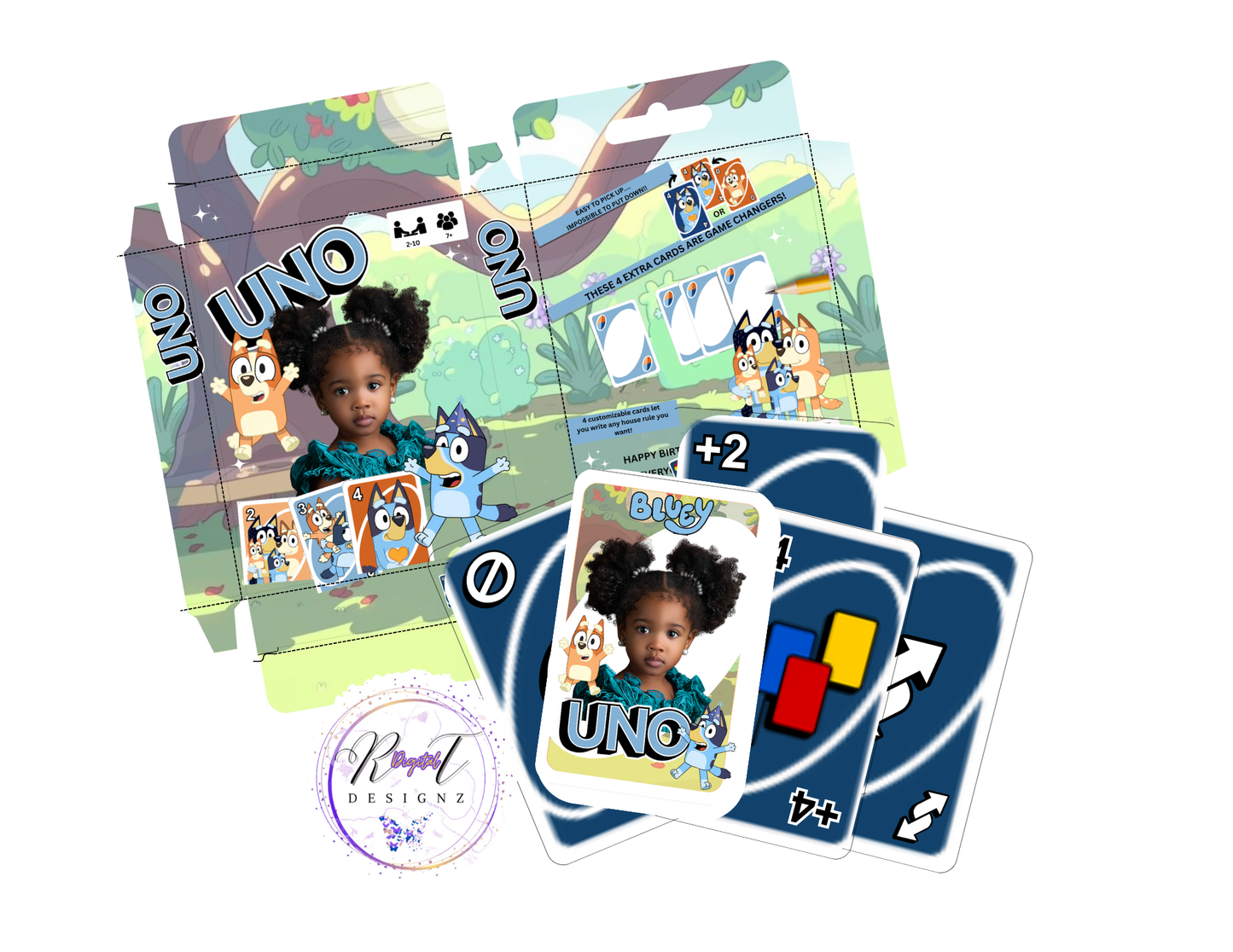 UNO Card Game Digital Bundle Kit