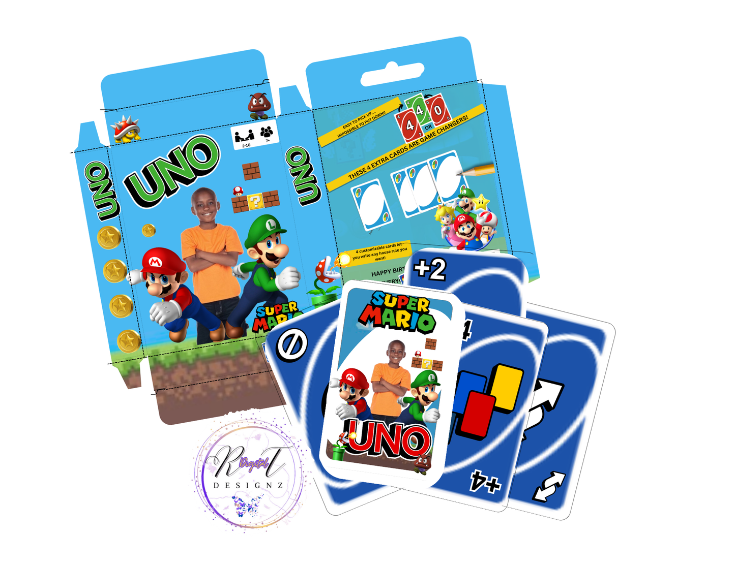 UNO Card Game Digital Bundle Kit