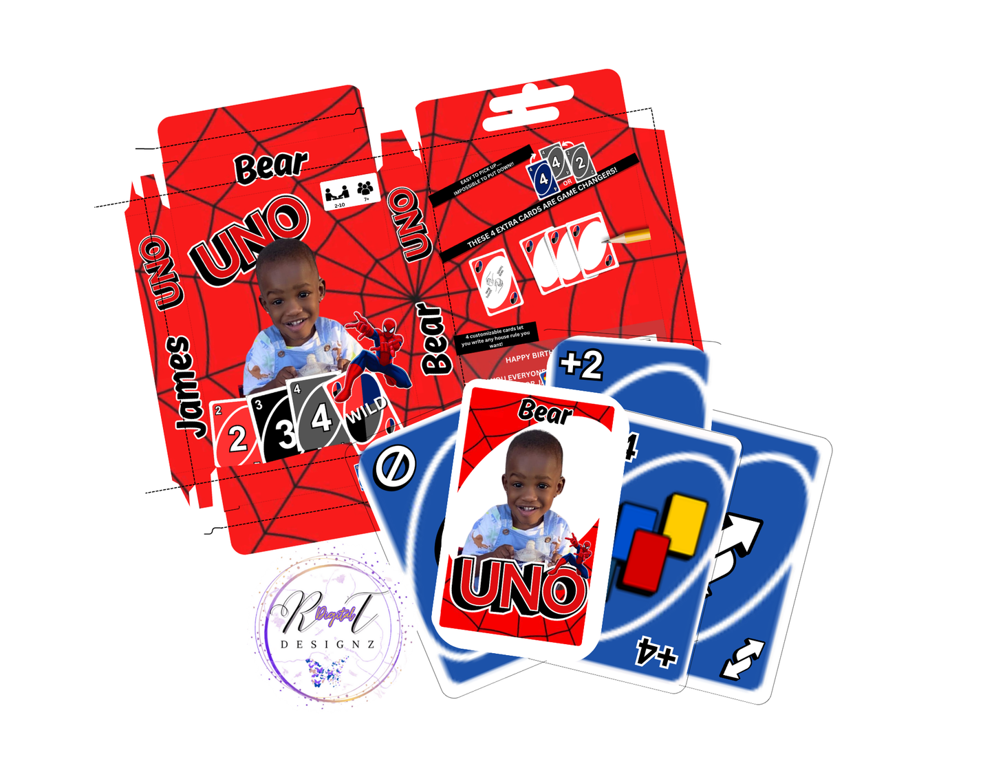 UNO Card Game Digital Bundle Kit