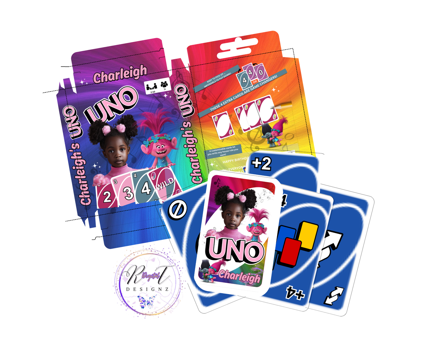 UNO Card Game Digital Bundle Kit