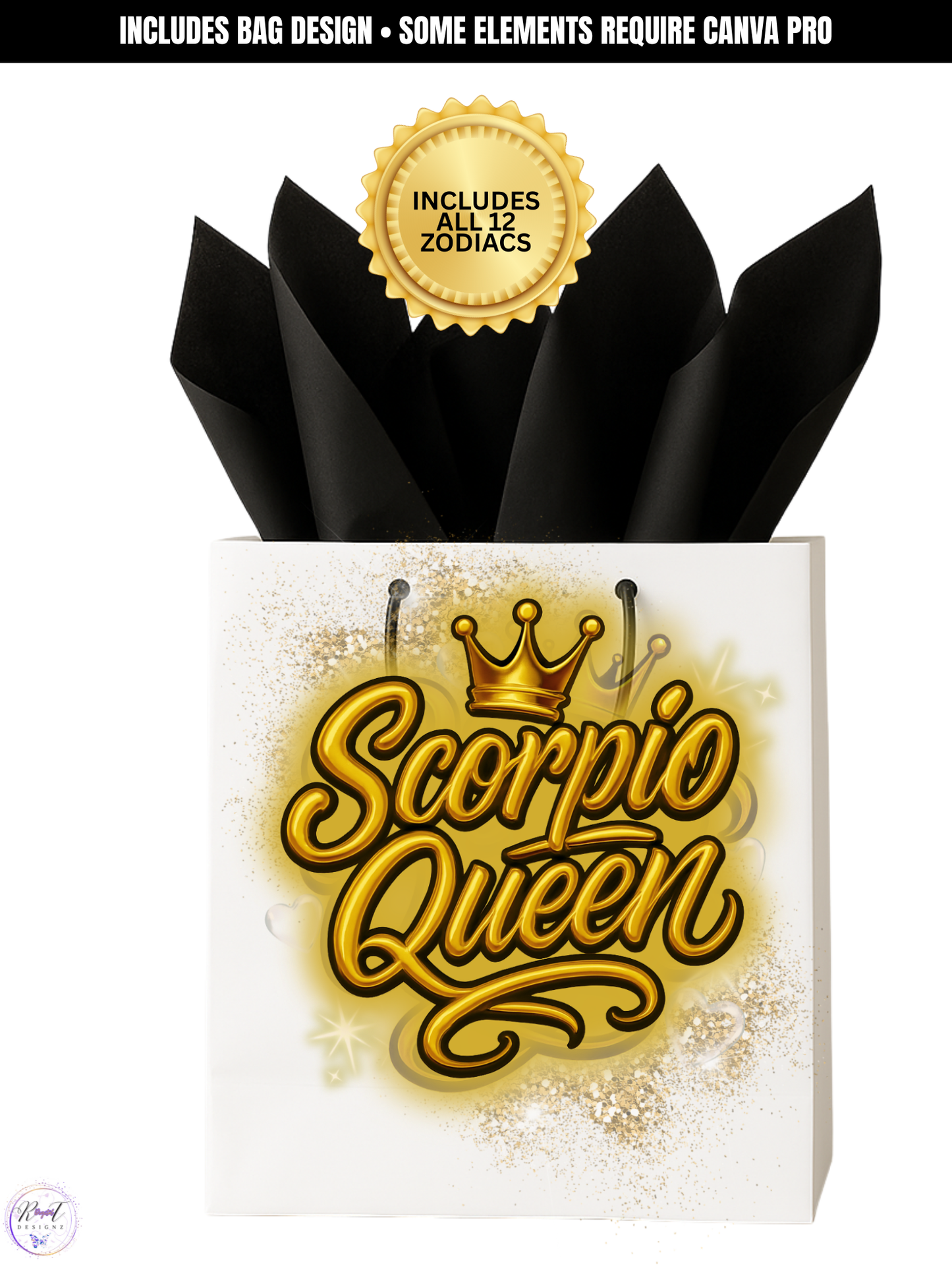 Zodiac Signs Bundle Templates w Mockups