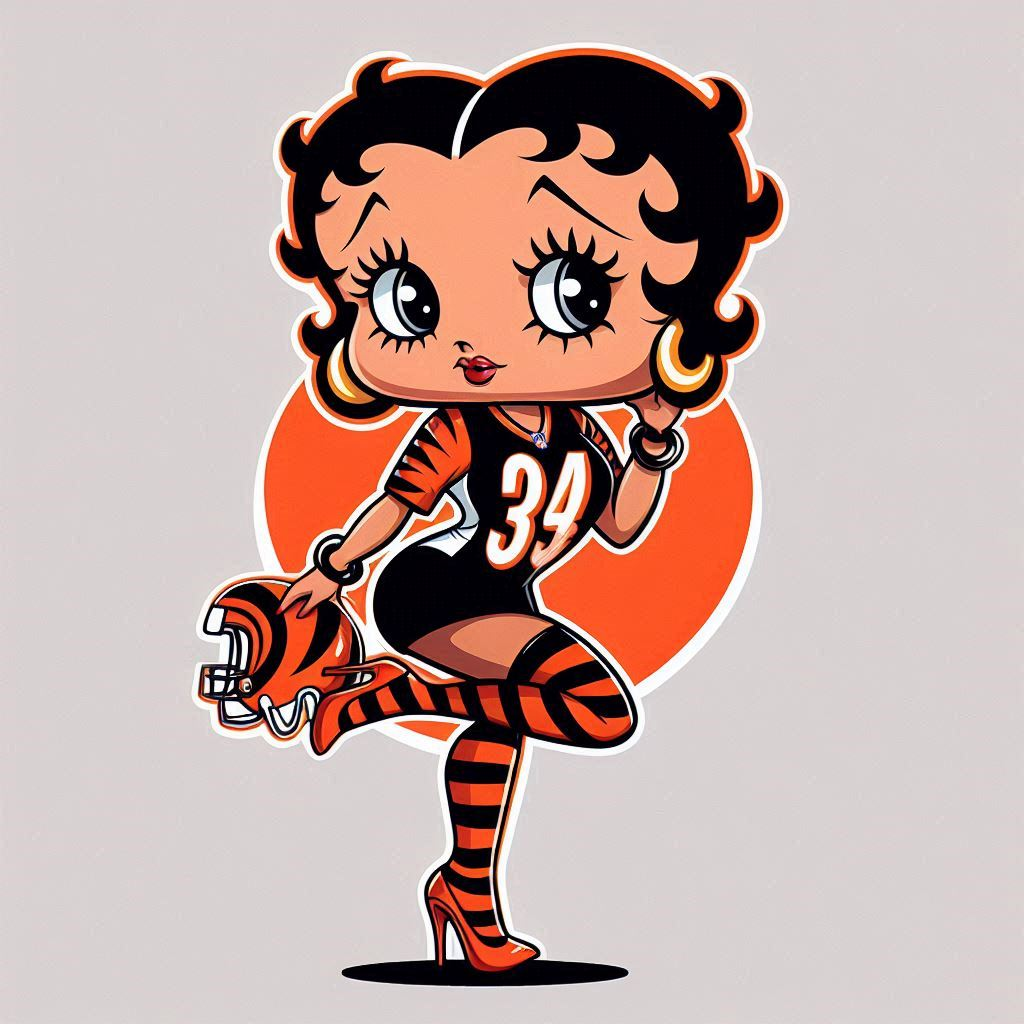 Football Images (Betty Boop)
