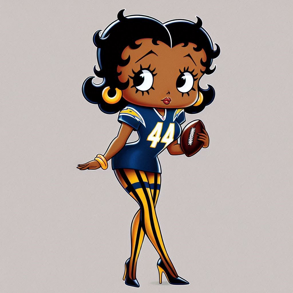 Football Images (Betty Boop)