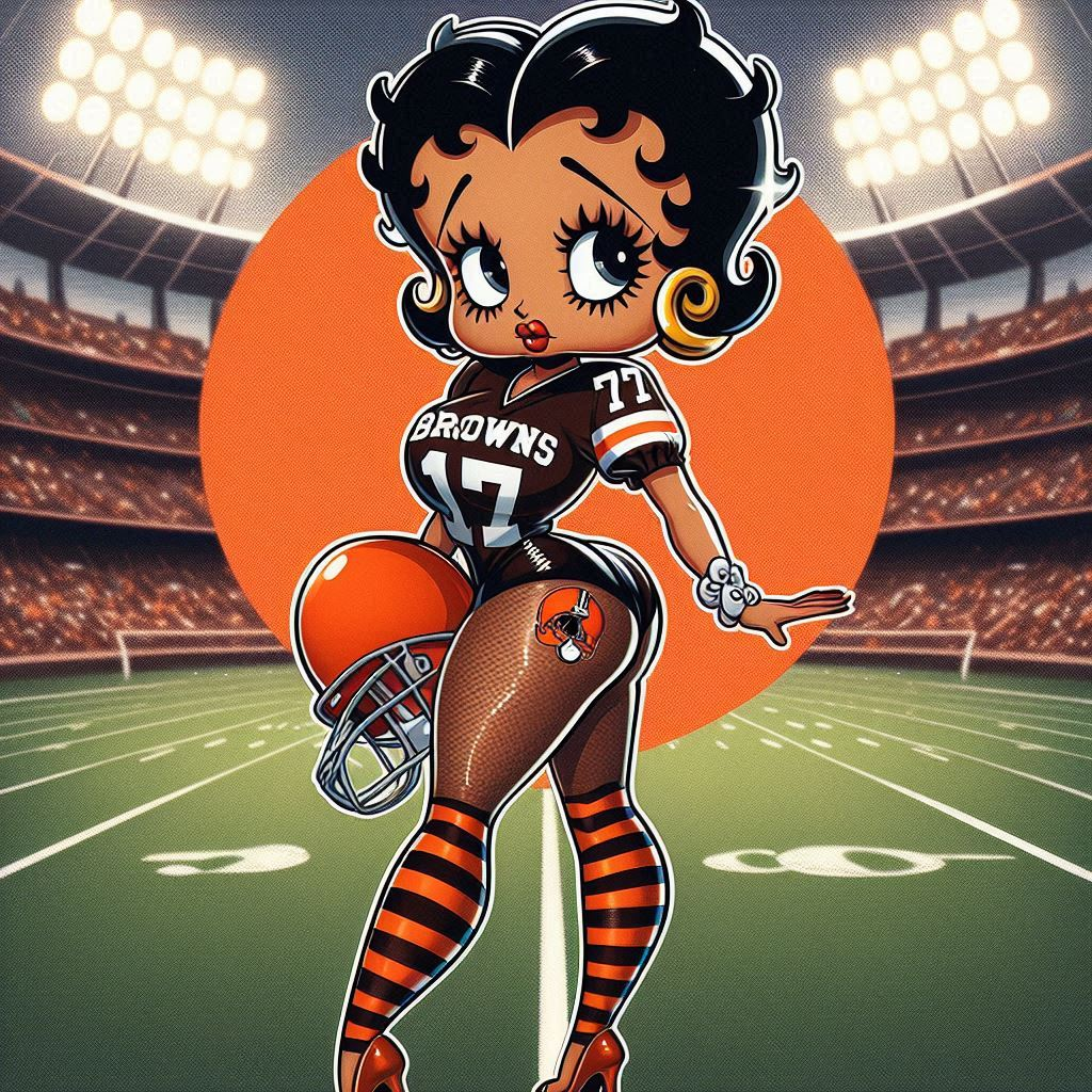 Football Images (Betty Boop)