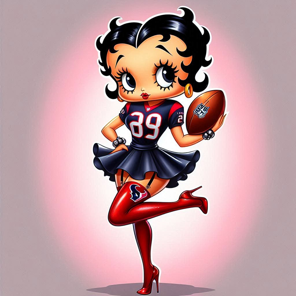 Football Images (Betty Boop)