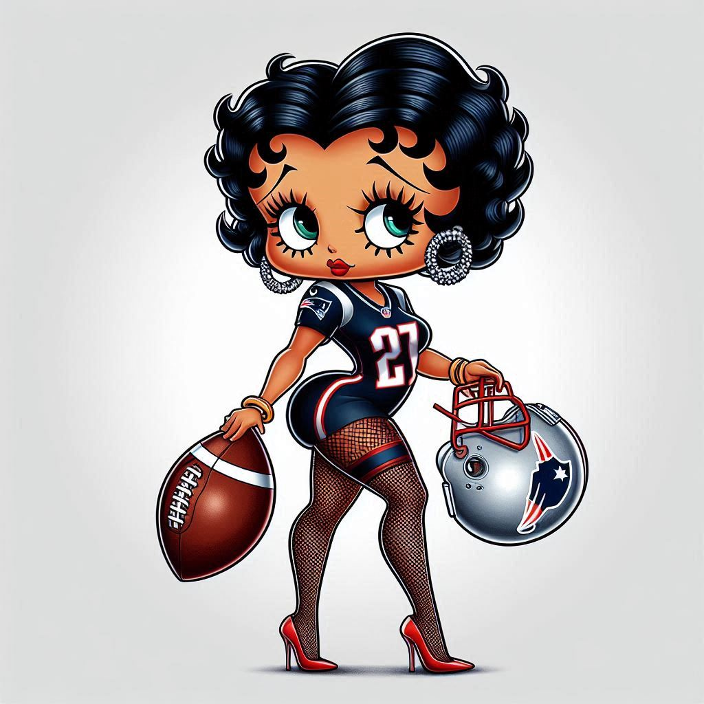Football Images (Betty Boop)
