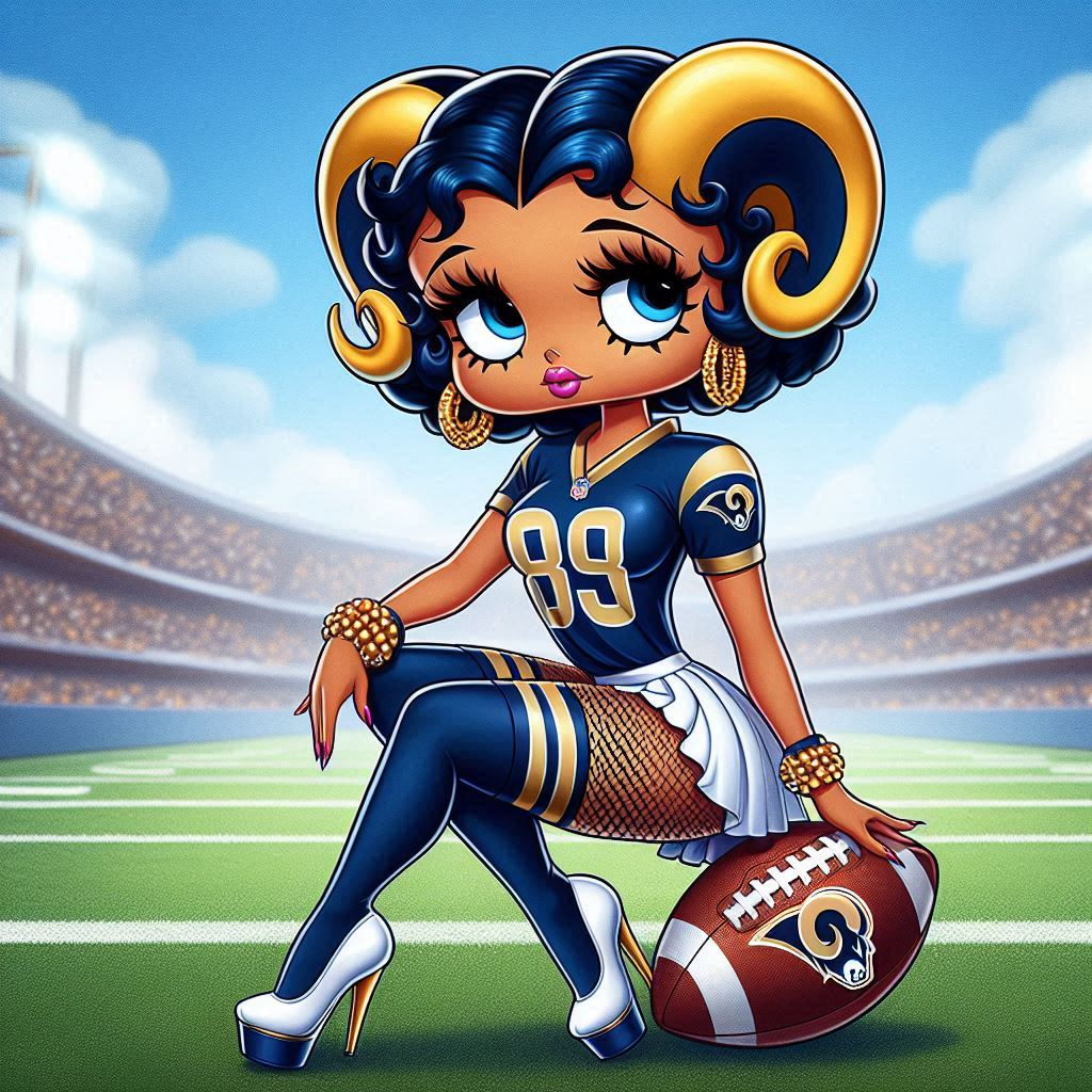 Football Images (Betty Boop)
