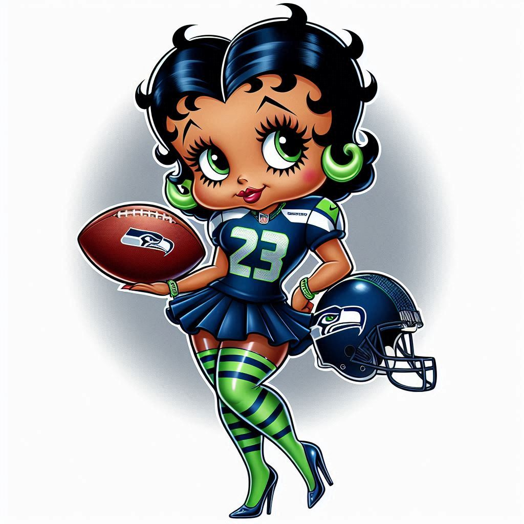 Football Images (Betty Boop)