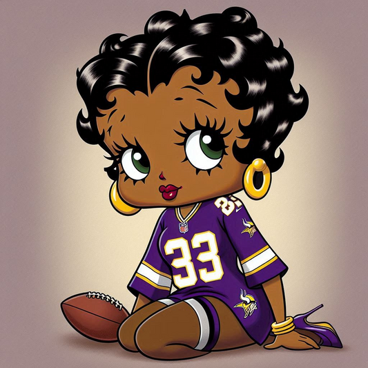 FREE Football Image (BETTY BOOP)