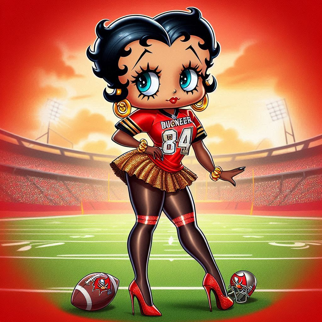 Football Images (Betty Boop)