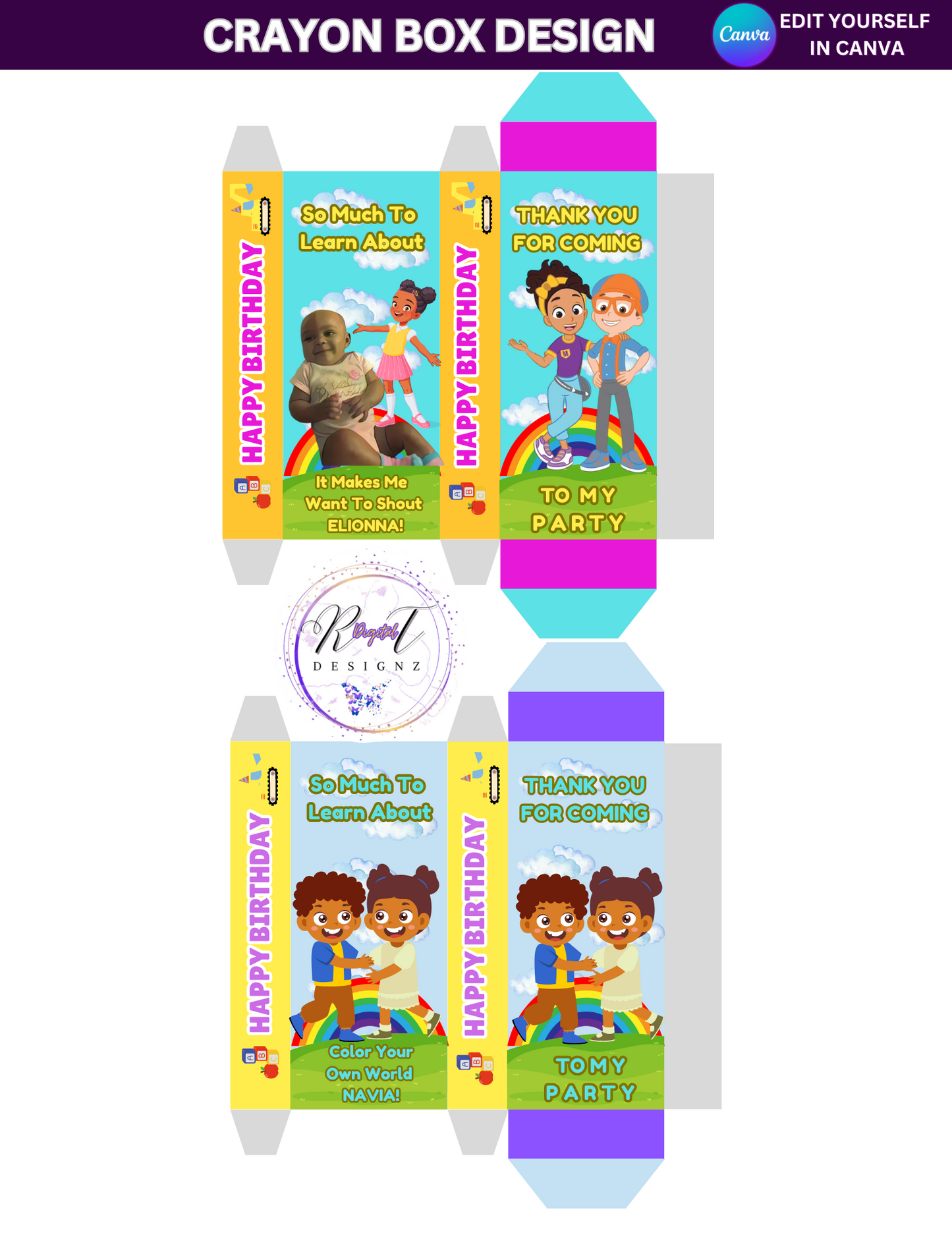 Crayon Box Template