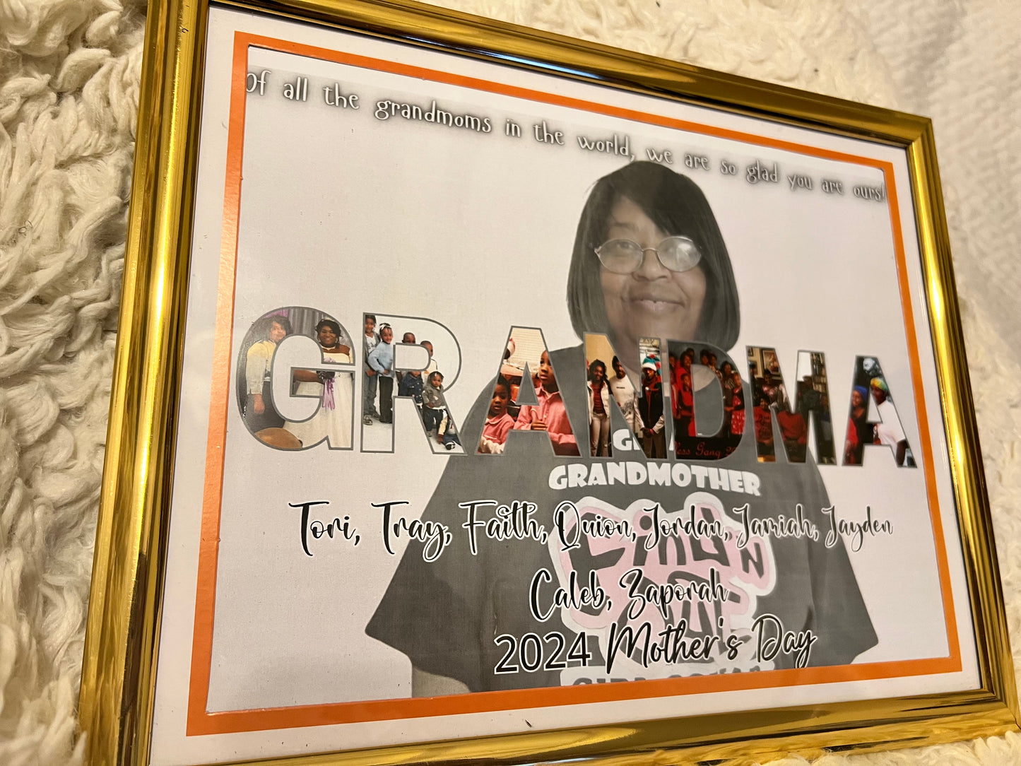 Mothers Day Editable Canva Frame Design (GRANDMA) - 6
