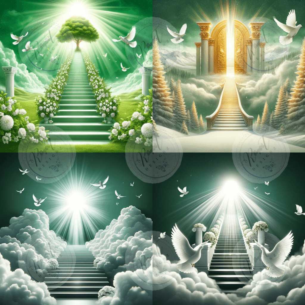 Memorial Backgrounds Design Bundle