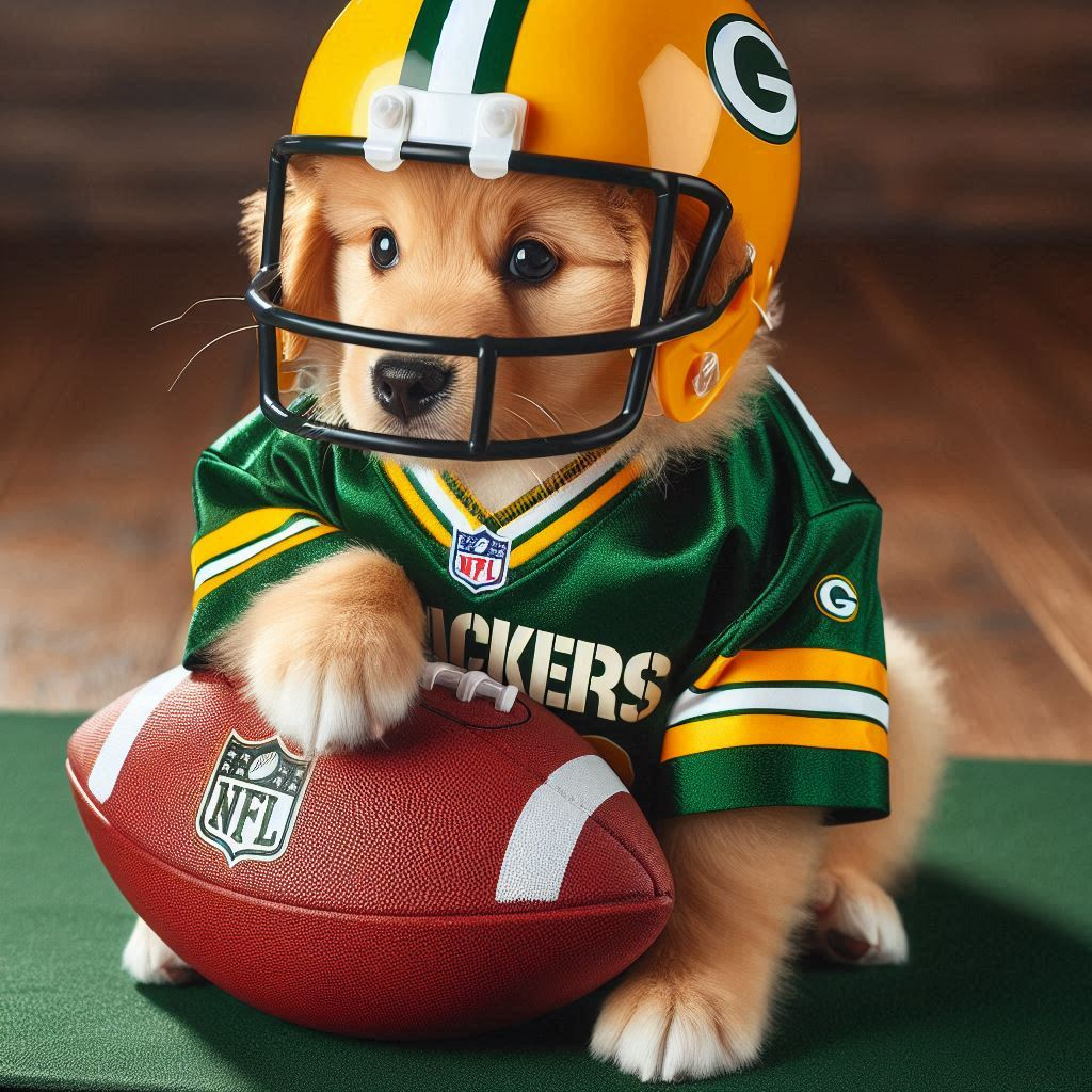 FREE Football Image (PUPPY)