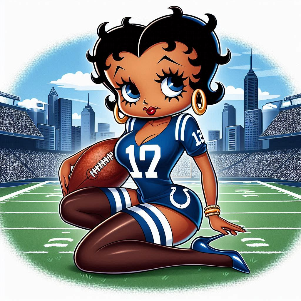 Football Images (Betty Boop)