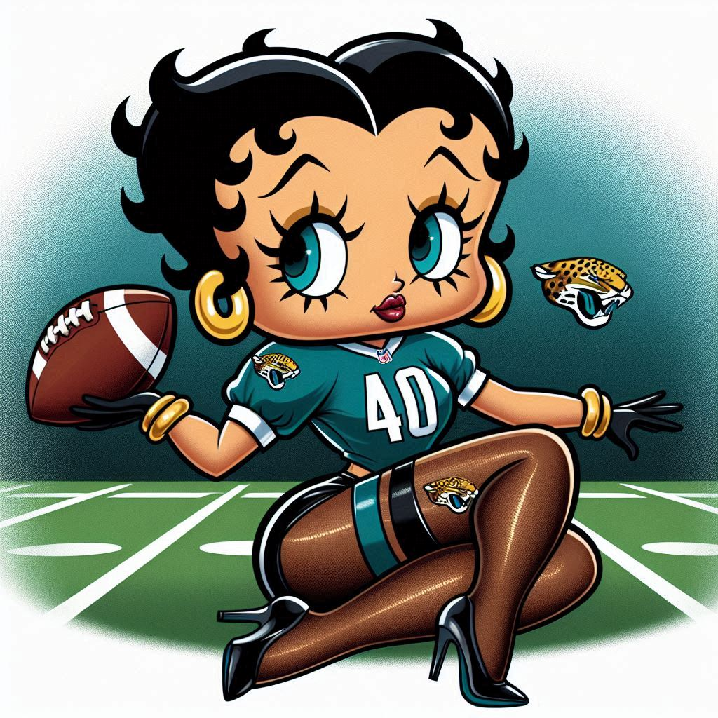 Football Images (Betty Boop)