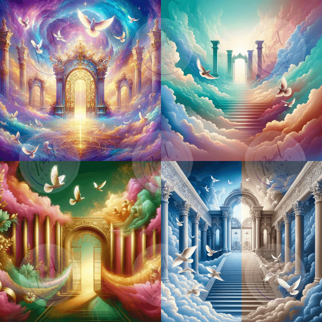 Memorial Backgrounds Design Bundle