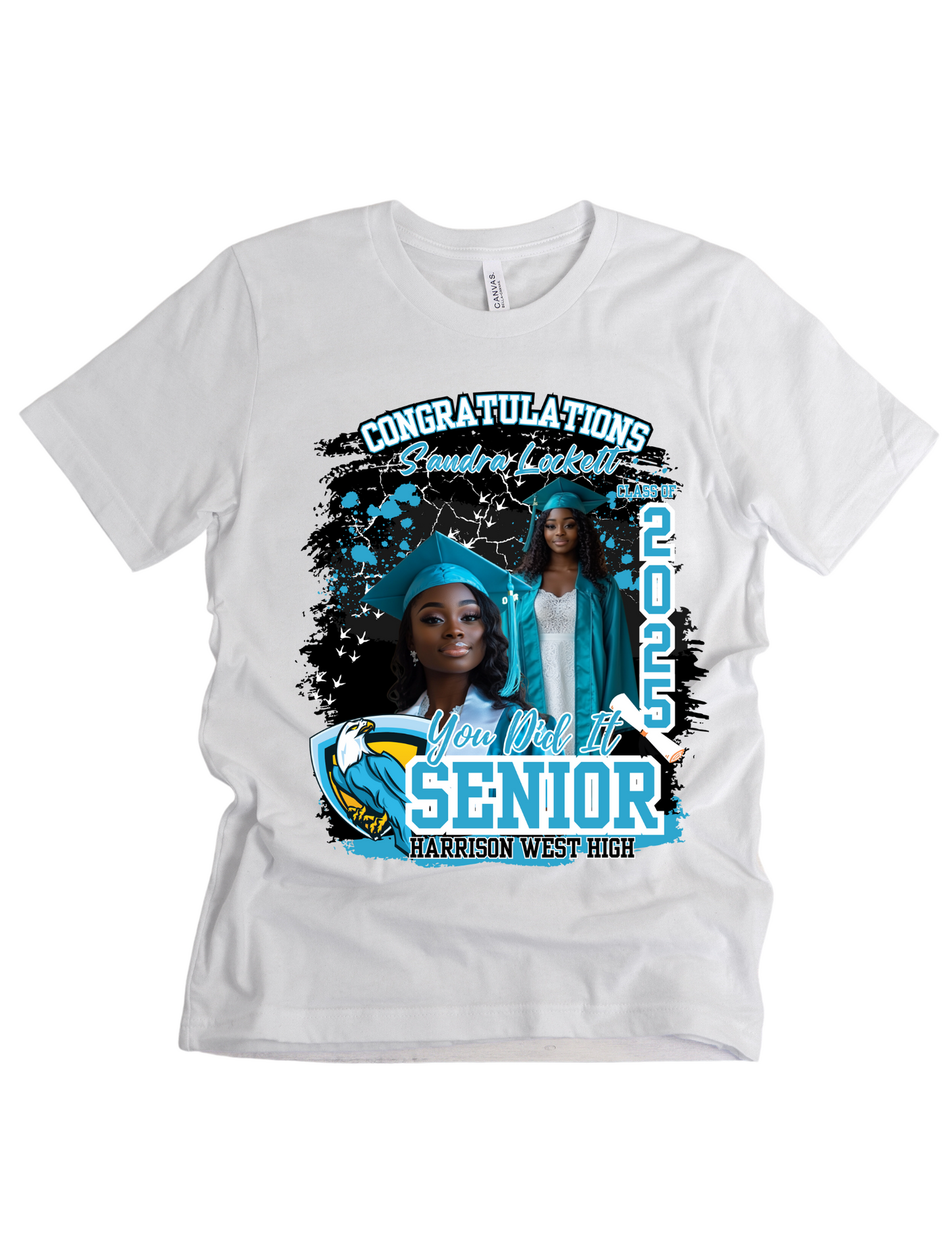GRAD Shirts Template 4 Options  (2025)